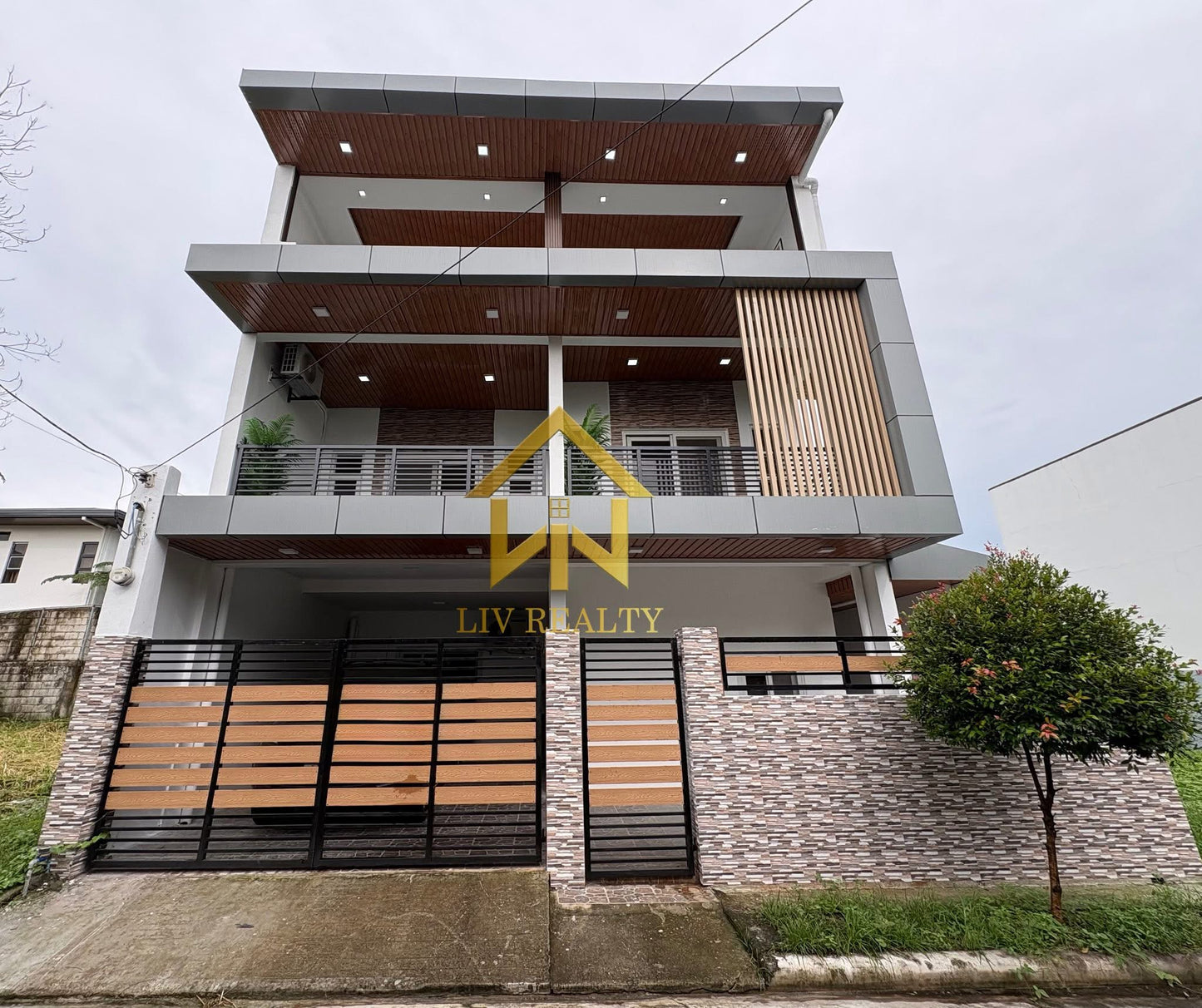 Modern Three Storey House